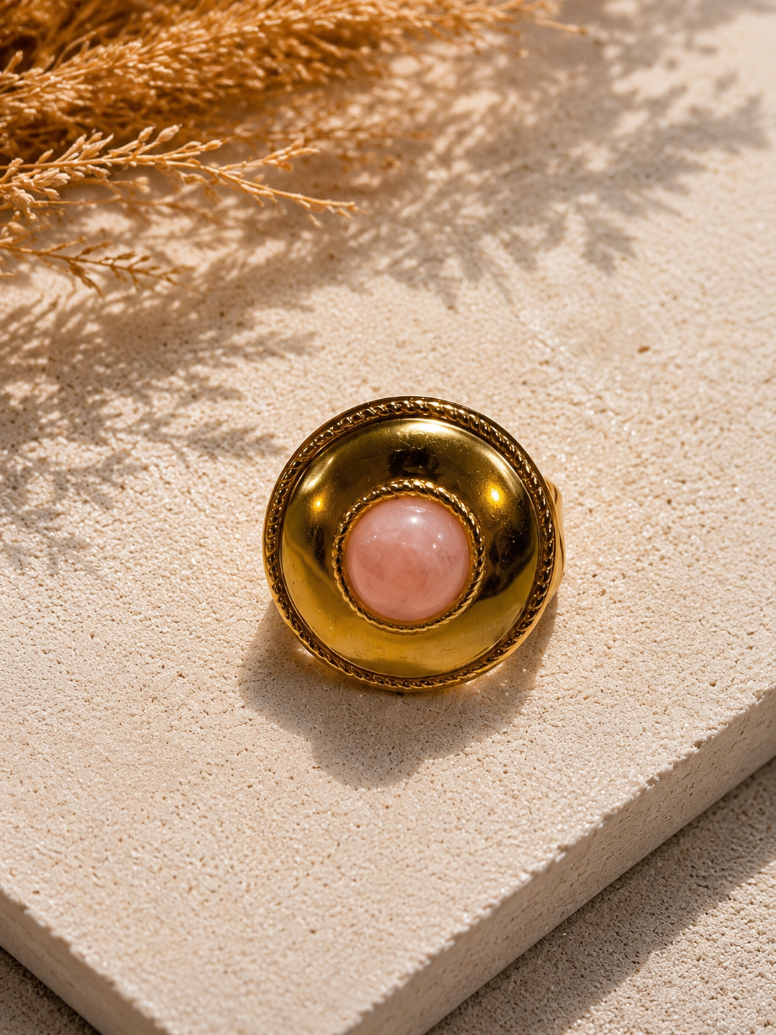 Bague Soleil | Éclat Doré Bohème - Univers solaire
