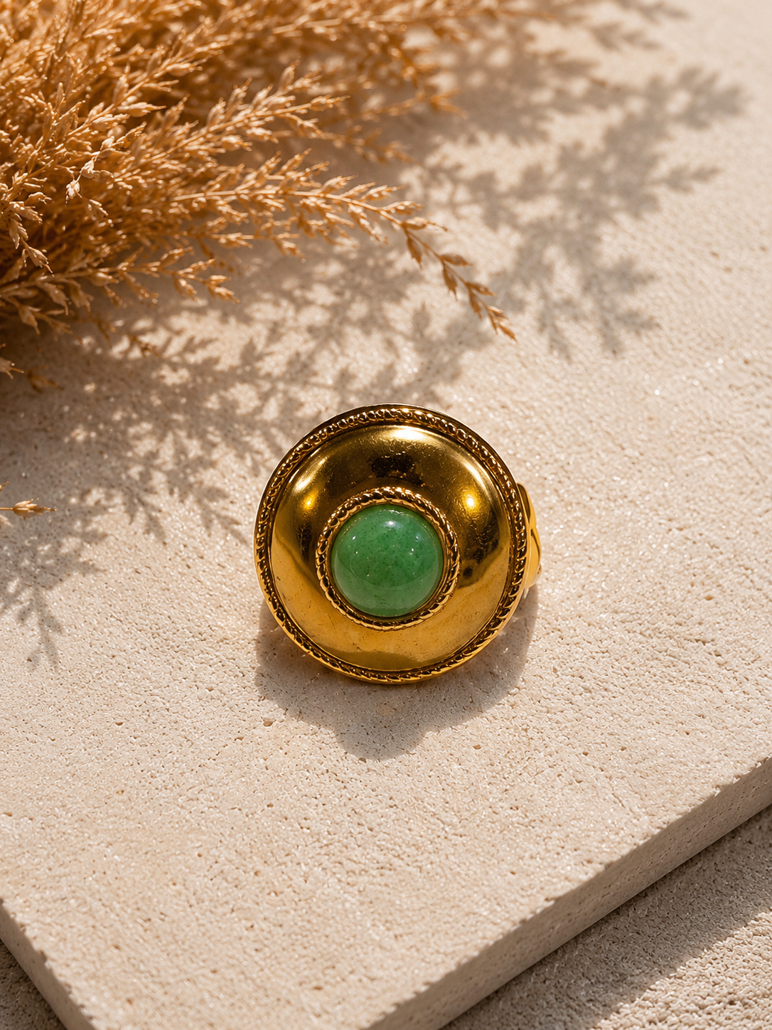 Bague Soleil | Éclat Doré Bohème - Univers solaire