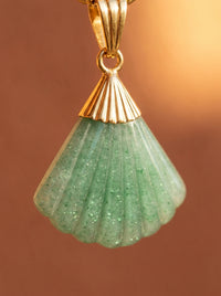 Collier CANDACE Végétal | pierre naturelle sculptée - Univers Végétal