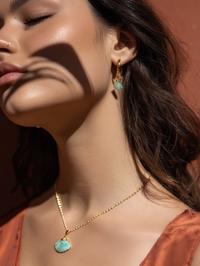 Collier CANDACE – PIERRE SCULPTÉE SEMI-PRÉCIEUSE