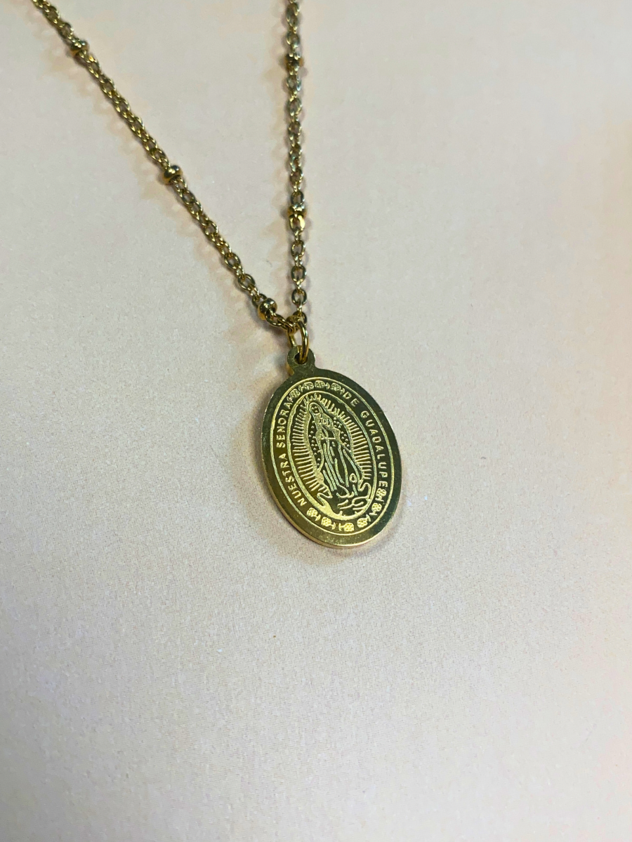 Collier GUADALUPE BIS - Pendentif Vierge de Guadalupe