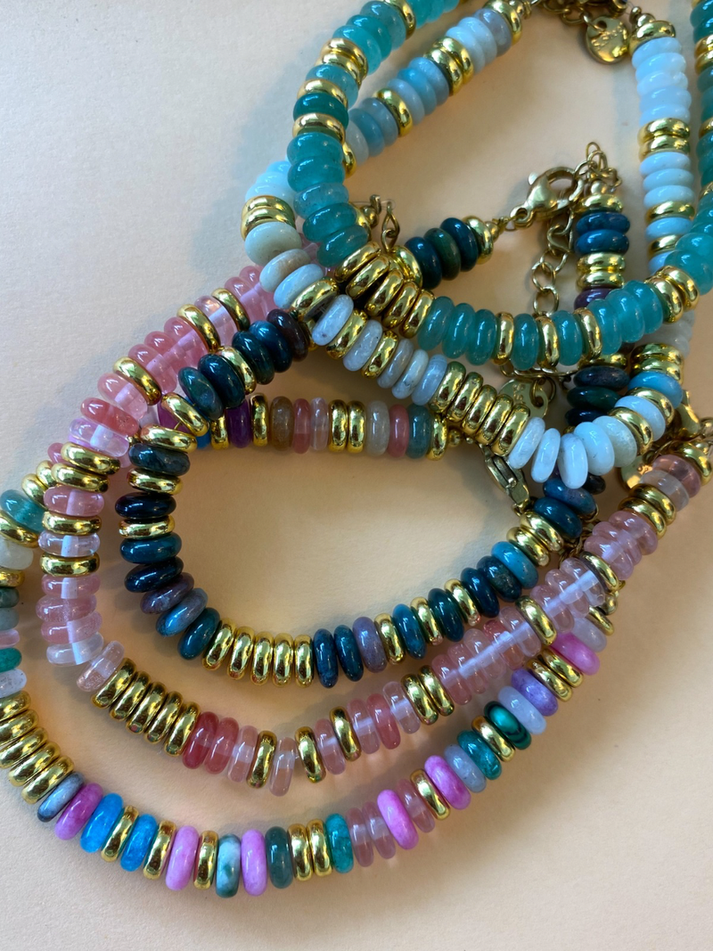 Bracelets femme acier inoxydable de plage style bohème 