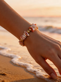 bracelet femme heishi La boheme