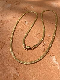 collier chaine serpent la parisienne des îles 