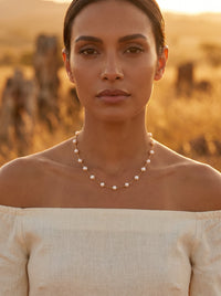Collier Perles d'Eau Douce Lily | Style Boules Créoles – Univers Parisienne chic